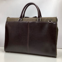ビジネスバッグ101　こげ茶＆カーキ2WAY　　420W400H95D　　￥3,000