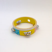 タンバリン104　カラフルフレーム　　150Φ　　　￥500