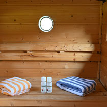 Die original finnische Holzofen-Sauna