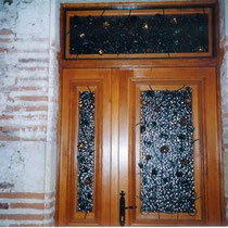 grille de porte d'entrée