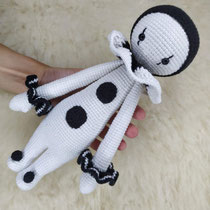 Doll Pierrot handmade