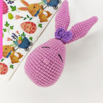 Easter bunny egg crochet pattern