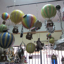 Globos aerostáticos. Diferentes medidas y colores