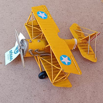 Avión metal. Ref 31076. 16x16x8