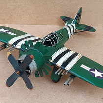 Avión metal. Ref 59106. 40x35x14