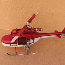 Helicóptero hojalata. Ref 41956. 16x33