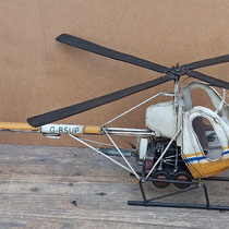 Helicóptero metal. Ref 15574. 63x23x50