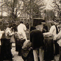 Stone carving workshop, Germany, annually from 2001-2010.