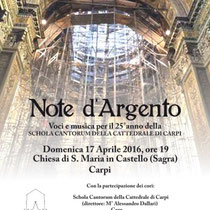 17 aprile 2016 - Note d'argento