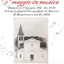 19 maggio 2016 - Chiesa Parrocchiale - Bonizzo di Borgofrancosul Po (Mn)