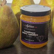 Confiture Poire vanillée au safran