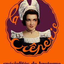 Logo & card "La Crêperie"