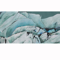 World of Ice4 70x100cm Mischtechnik auf Papier 2016