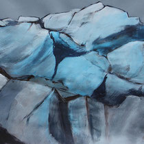 IceCubes 50x65cm Mischtechnik auf Spezialpapier 2015
