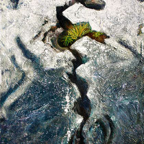 The Burren 6  90x70cm Mischtechnik auf Leinwand 2021