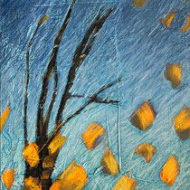 Herbst 30x30cm Mischtechnik auf Leinwand 2016