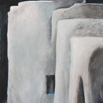 Geheimnisse 60x50cm Acrylfarbe auf Spezialpapier 2014