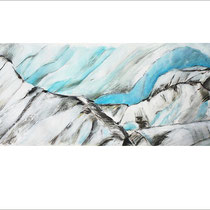 World of Ice1 70x100cm Mischtechnik auf Papier 2016