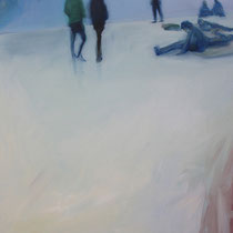 Veränderung 110x80cm Ölfarbe auf Leinwand 2016
