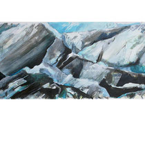 World of Ice2 70x100cm Mischtechnik auf Papier 2016
