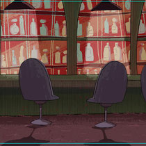 Background Design created at Clambake Animation Studio for Cartoon Network's Adult Swim. 