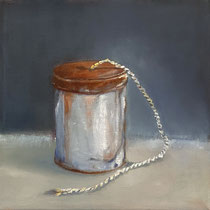 Dose | 2024 | Öl auf Leinwand | 20 x 20 cm