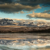 Reflejos en Talbot Lake