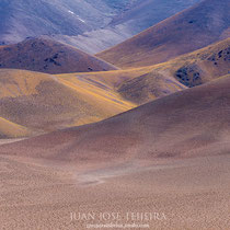 Las tonalidades del paisaje son increíbles. 