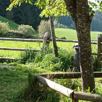 Le bivouac près de la chapelle San Johann.