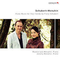 Schubert-Menuhin - Klavierwerke zu vier Händen von Franz Schubert  - Mookie Lee-Menuhin, Klavier; Jeremy Menuhin, Klavier