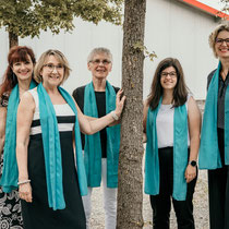 v.l.n.r.: Christiane Martin, Claudia Schmitz, Gabriele Elb, Nadine Mayer, Cornelia Daniel