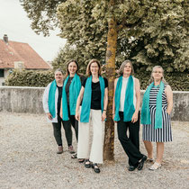 v.l.n.r.: Anette Mayer, Susanne Obermeier, Martina Mayer, Helga Gruber, Caroline Kästner
