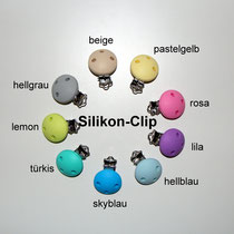 Silikon-Clip