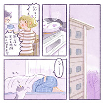 ガール学校へ行く 中身(2023)イベントで販売した漫画の中身です。かみなりさまの女の子が地上の学校に行く話です。