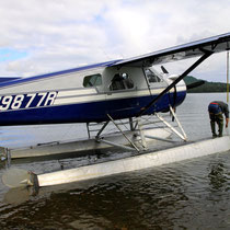 alles ausgeladen und Abflug bereit