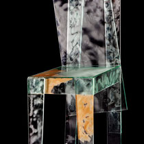 Glasstuhl, 2012, 110 x 40 cm