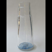 Glas mit Kameografie, Ludwig II, 2014, 25 x 10 x 10 cm