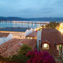 San Vicente de la Barquera, Abendstimmung