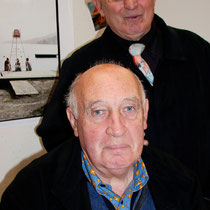 Raymond Depardon et son frère Jean - Lyon - Novembre 2012 © Anik COUBLE