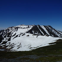 継子岳から見た剣ヶ峰