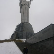 Kiev-Estatua de la madre Patria