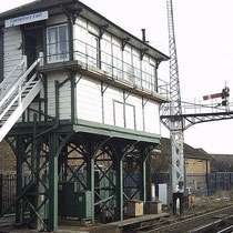 Torre de control de la estación Canterbury Este
