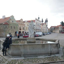 Plaza Mayor en Telč