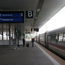 Tren ICE en la estación de Basel Badischer