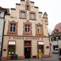 Farmacia en el centro de Offenburg.