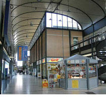 Interior de la estación de Kassel-Wilhelmshoehe