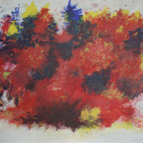 Blütenmeer, Acryl auf Leinwand, 60 x 80 cm