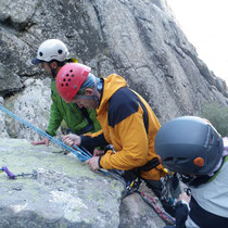 Curso de montañismo avanzado. Manejo de cuerdas