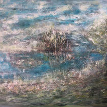 134-13   80-100 cm  Acryl auf Leinwand