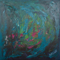 84-13  100x100cm Acryl auf Leinwand